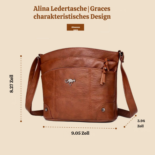 Alina Ledertasche | Hildes charakteristisches Design