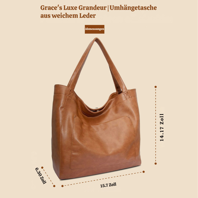 Hilde's Luxe Grandeur | Umhängetasche aus weichem Leder