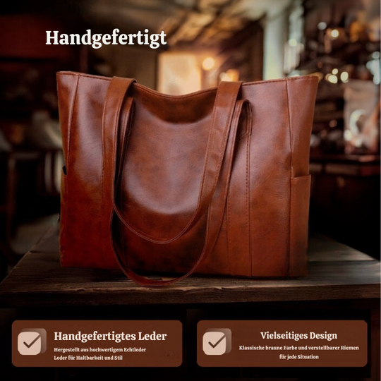 Marthas zeitlose Eleganz | Eine Ledertasche