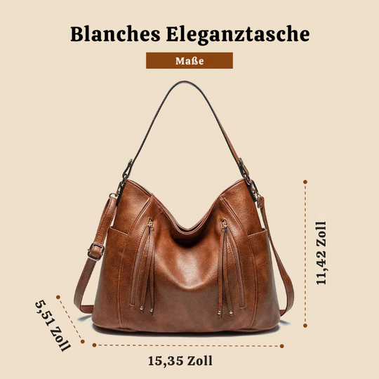 Blanches Eleganz | Eine luxuriöse Ledertasche