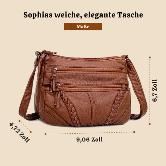 Sophias sanfte Eleganz | Eine Ledertasche