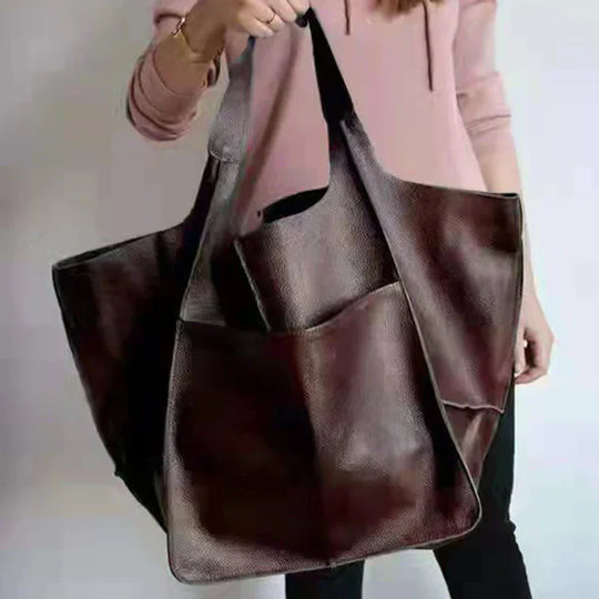 Lauras zeitloser Charme | Vintage-Ledertasche