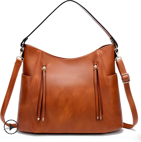 Georgiens zeitlose Eleganz | Vintage-Ledertasche